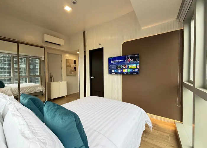 The Cornerstone: Charming 3br W/ Washer Uptown Bgc Apartamento Manila